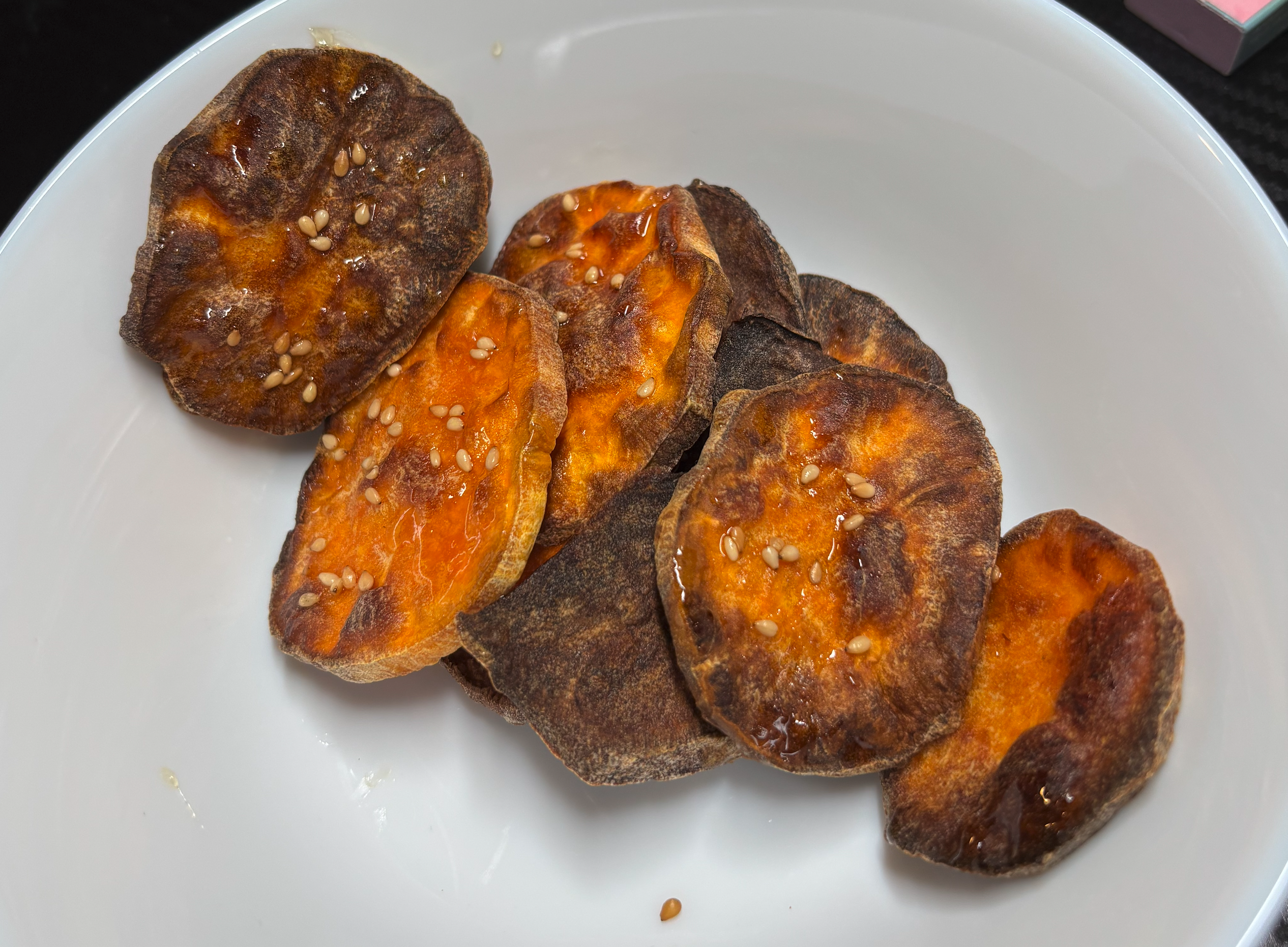 honey sweet potato chips